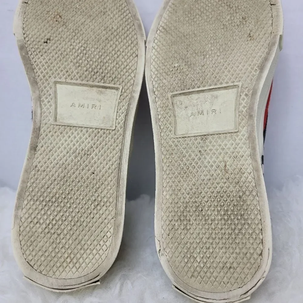 Amiri Slip On Palm Patchwork Mens  Sneakers Shoes Size 6 US 39 EUR